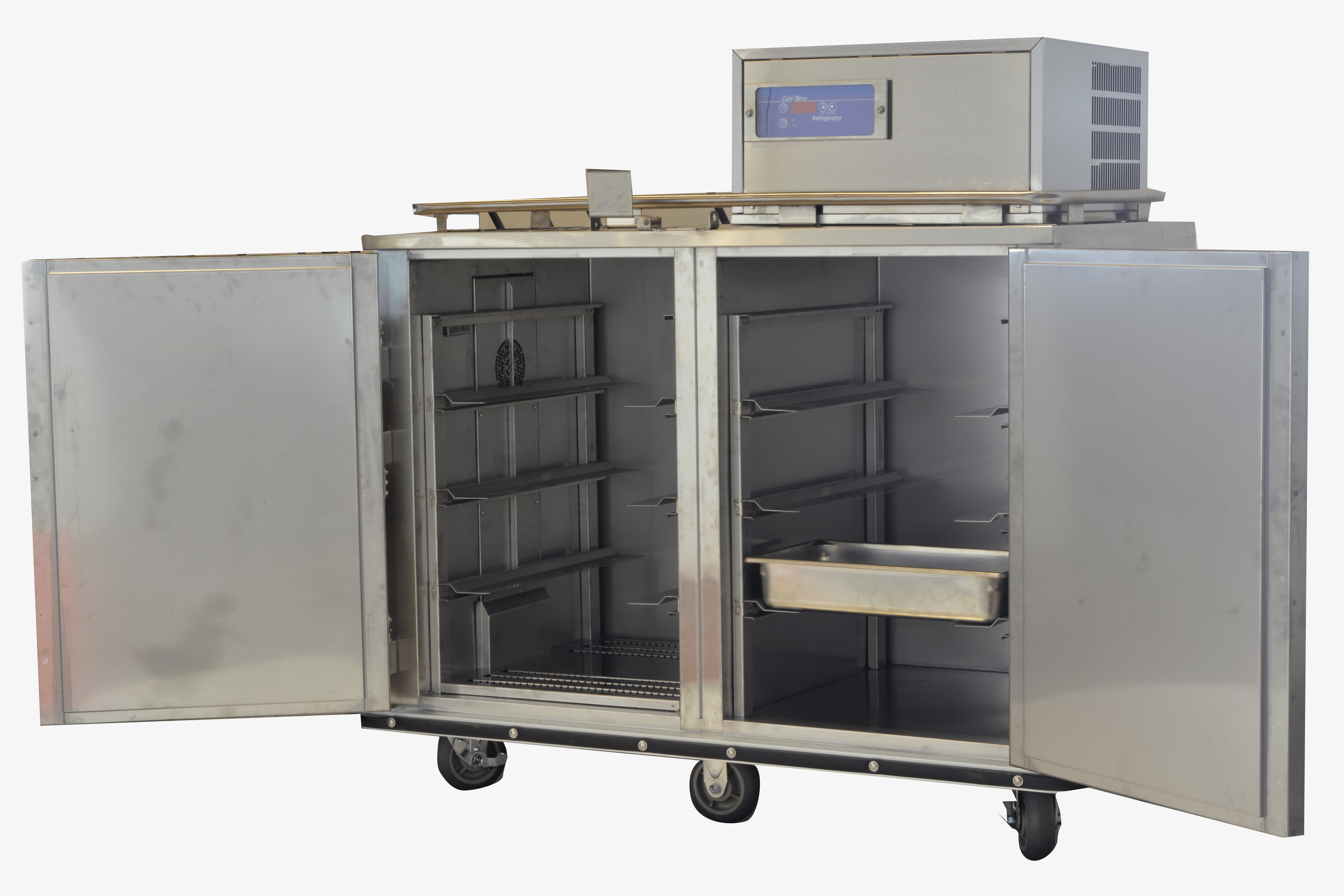 JZHR-168XL | Dual Temp Bulk Cart | Removable Heater